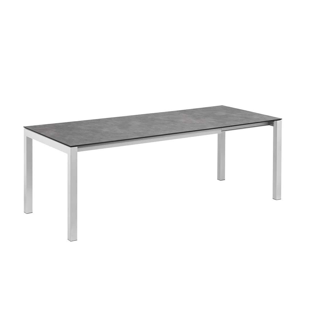 Kettler Cubic Ausziehtisch 160/220/280x95 cm Aluminium/HPL