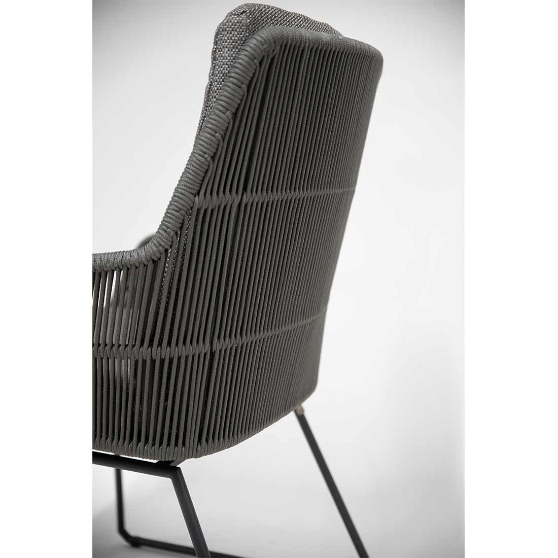 4Seasons Valencia Gartensessel Aluminium/Rope