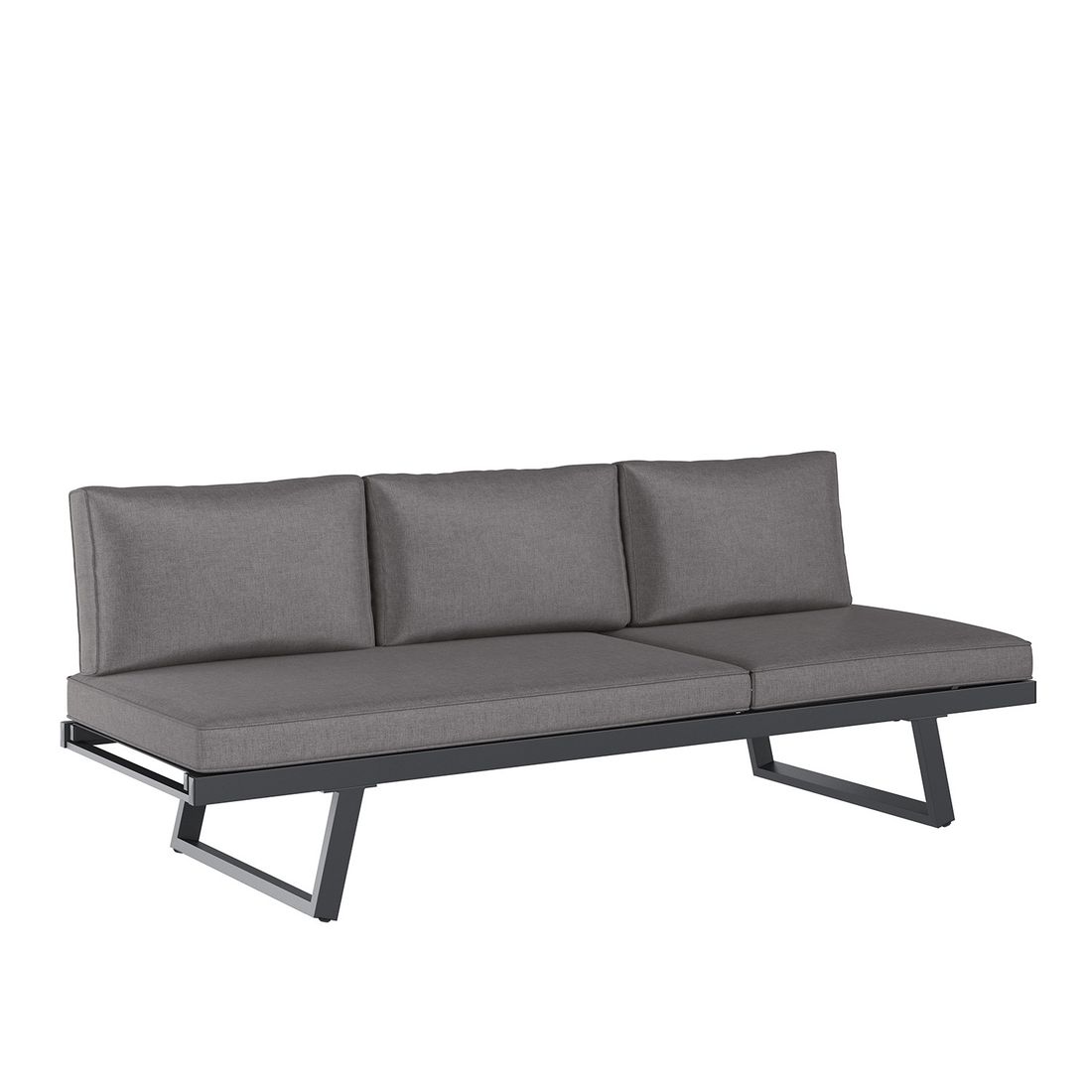 OUTLIV. Lucca Gartenloungesofa Aluminium/Olefin