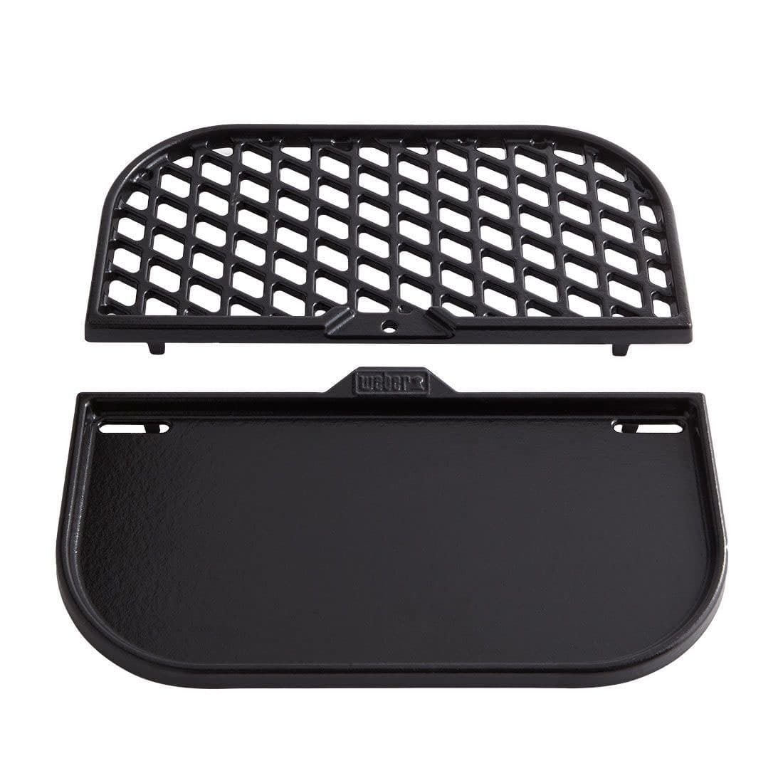 Weber 2in1 Sear Grillrost & Grillplatte emailliertes Gusseisen