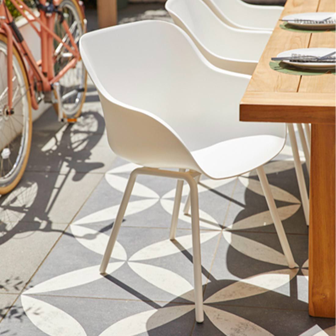 Hartman Sophie Elegance Rondo Gartensessel Aluminium/Kunststoff
