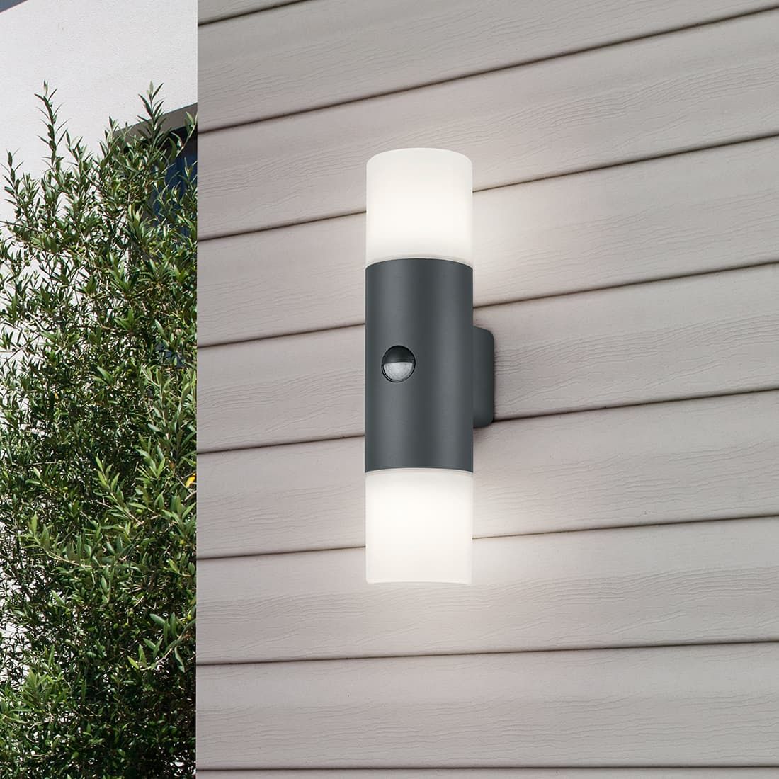 Trio Leuchten Hoosic Außenwandbeleuchtung  Aluminium/Kunststoff
