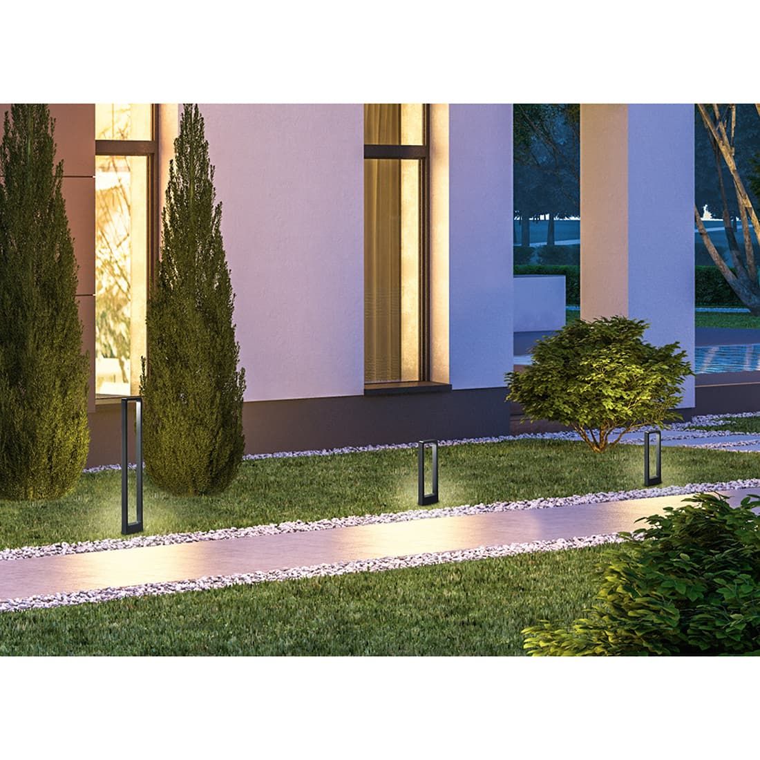Trio Leuchten Reno Wegeleuchte Aluminium/Kunststoff