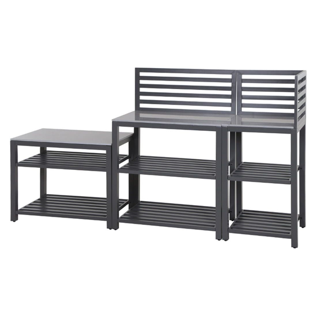Siena Garden Texas Outdoorküche 3-tlg Aluminium