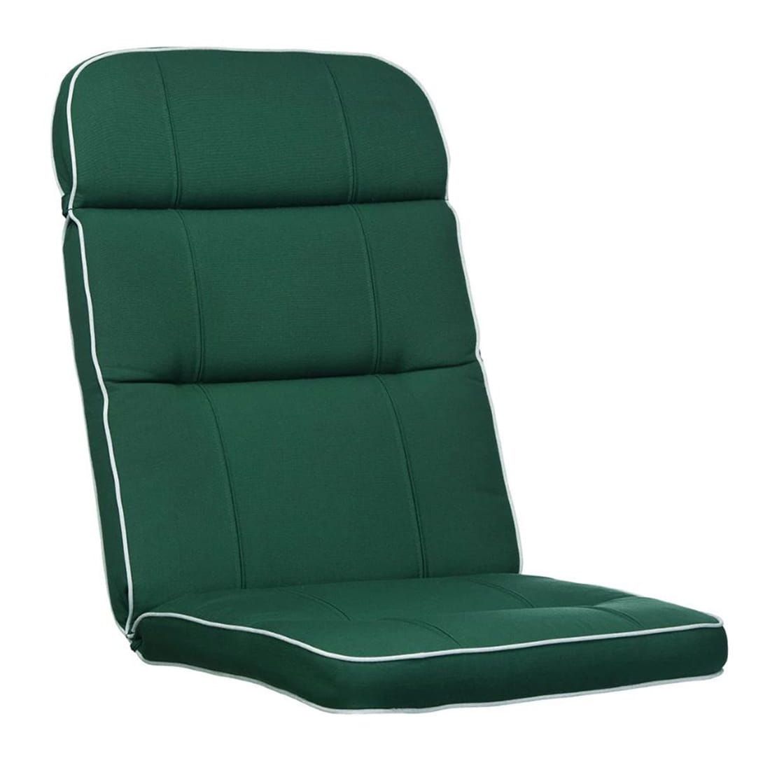 KETTtex Sesselauflage nieder 100x50x7cm Dralon Grün Gestreift/Uni