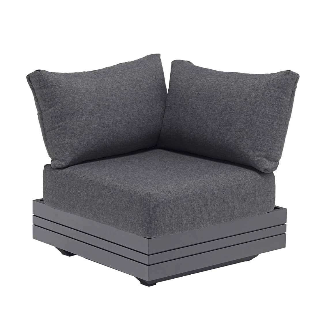 Zebra Cubo Ecklounge 5-tlg. Aluminium/Olefin