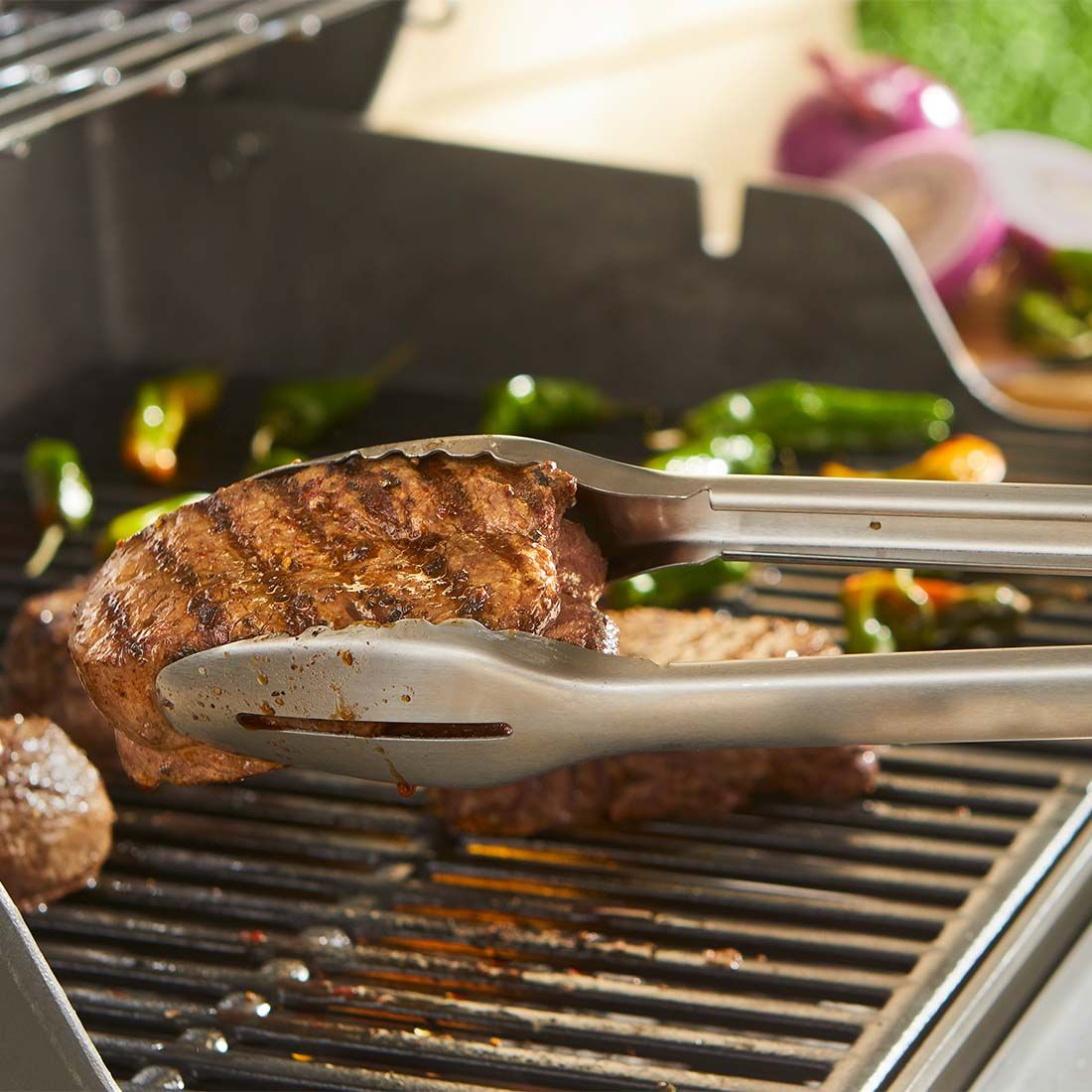 Weber Precision Grillzange Edelstahl/Kunststoff