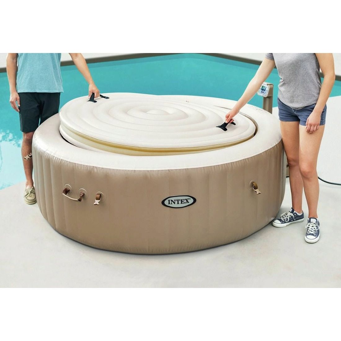 Intex Energiesparabdeckung für Whirpool Pure Spa