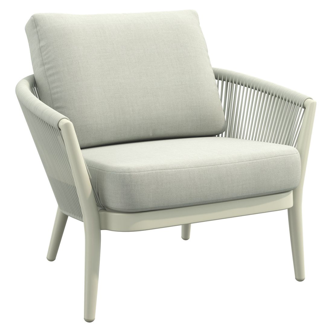 OUTLIV. Monet Loungesessel Aluminium/Rope/Olefin