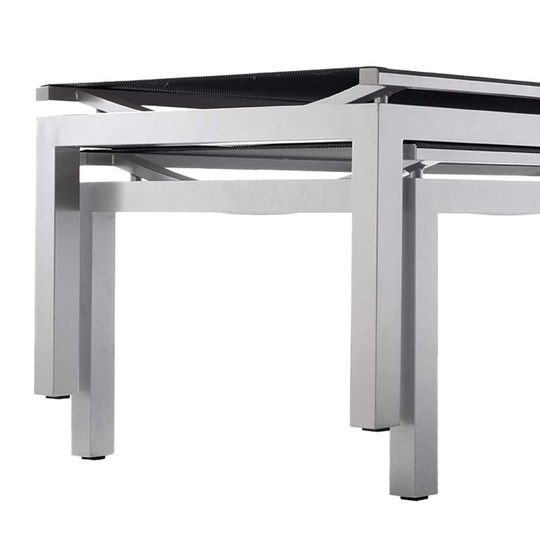 Sieger Brest Gartenliege Aluminium/Textilux