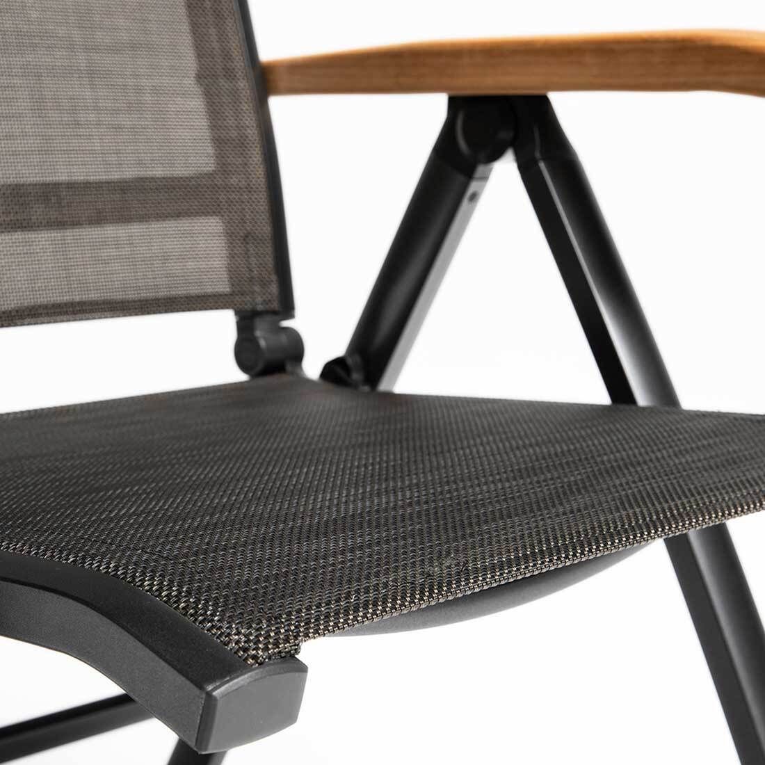 Kettler Memphis Klappsessel Aluminium/Outdoorgewebe
