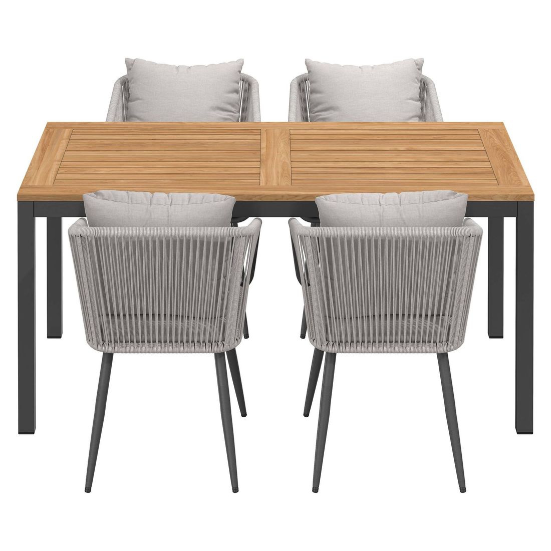 OUTLIV. Alex Gartenmöbel-Set M (4 Plätze) Tisch 160x90cm