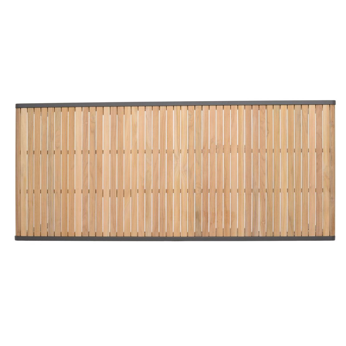 LifestyleGarden Amber Gartentisch 221x95cm Aluminium/Teak