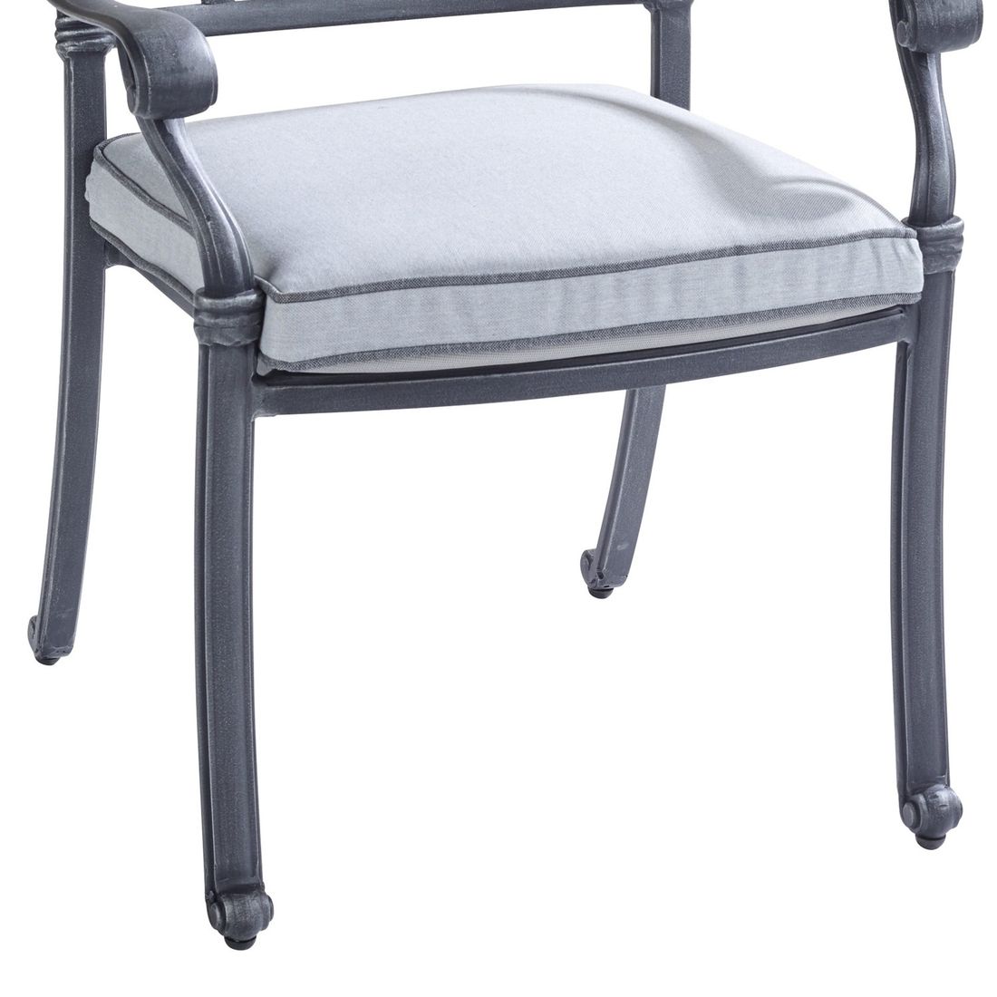 Hartman Amalfi Stapelsessel Aluminiumguss mit Sitzkissen
