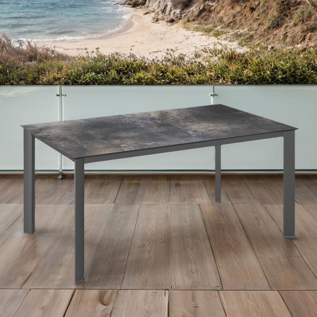 Kettler Edge Gartentisch Aluminium/HPL
