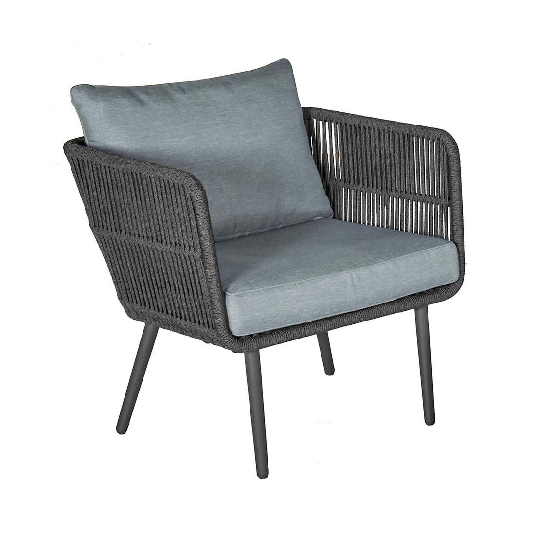 LC Garden Saigon Loungeset inkl. Loungetisch Stahl/Rope/Polyester