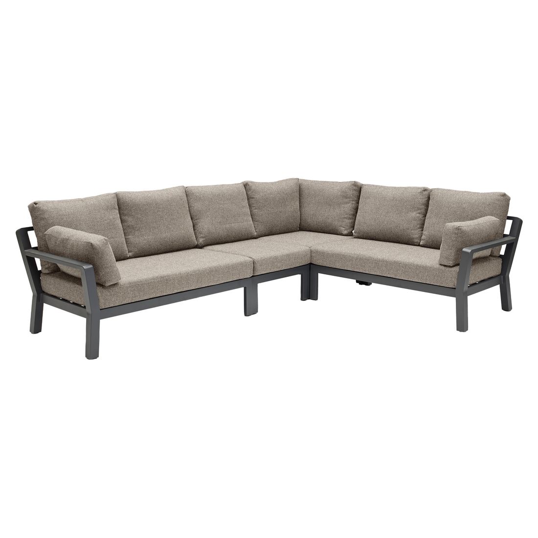 LC Garden Avena Dininglounge Tisch 140/180x80cm Aluminium/Polyester