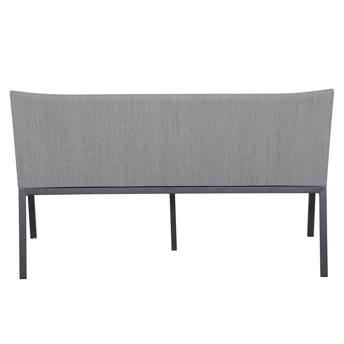 Siena Garden Ricardo Diningsofa Aluminium/Texfabric