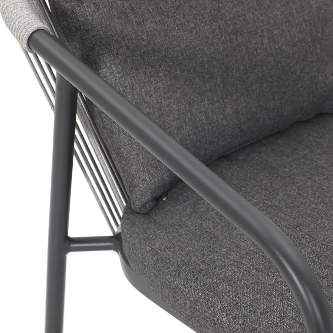 OUTLIV. Toulouse Stapelsessel Aluminium/Rope