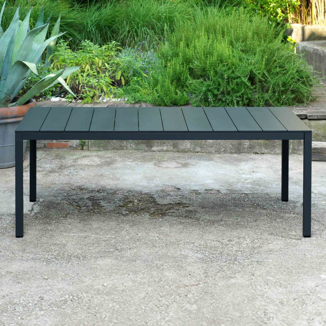 Nardi Rio Gartentisch 210x85cm Aluminium