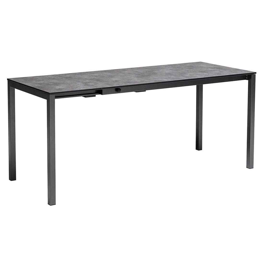 Kettler Cubic Ausziehtisch 138/210x68 cm Aluminium/HPL