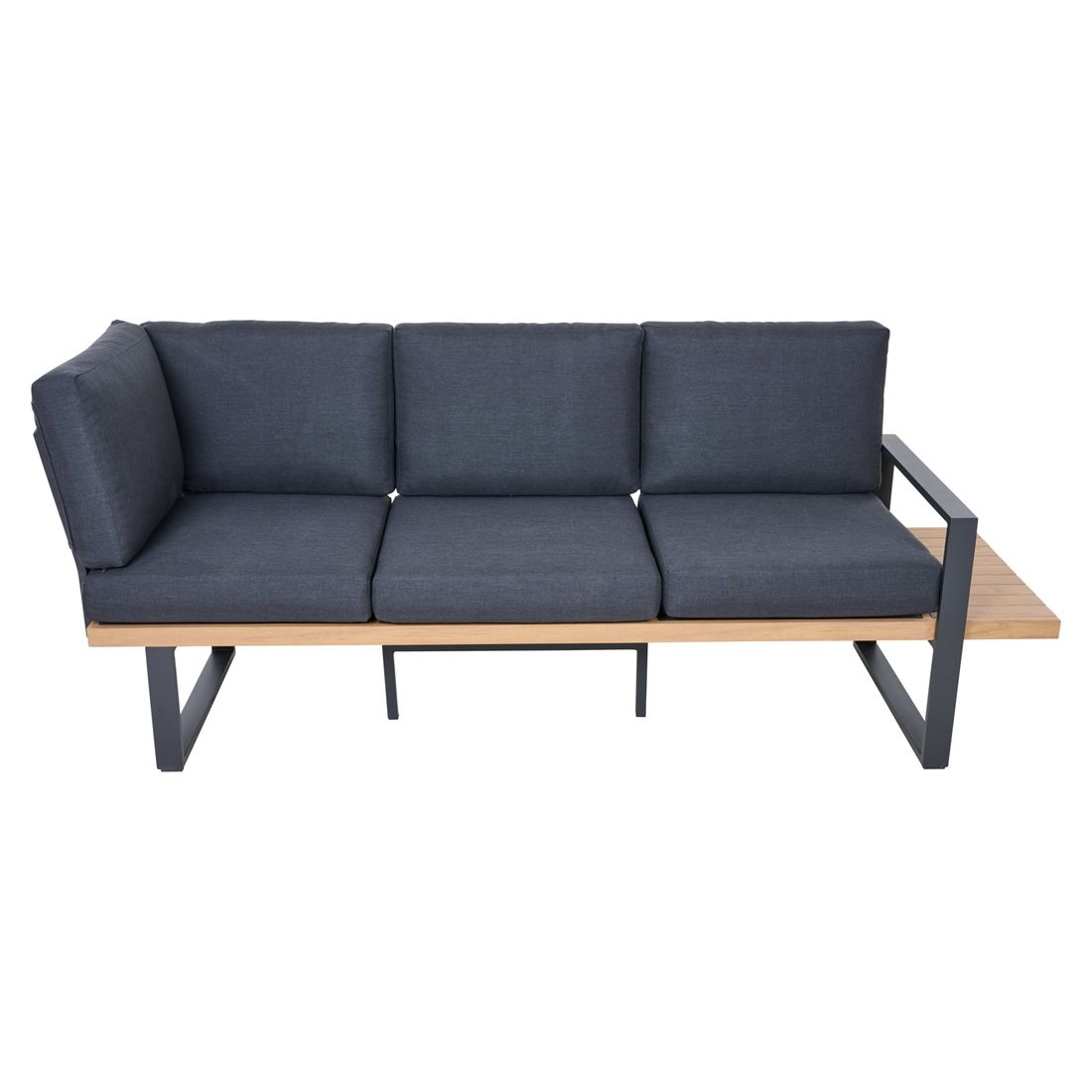 Siena Garden Bari Dininglounge mit Tisch 130x130cm