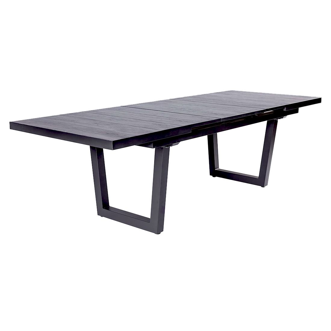 LC Garden Keramo Gartenmöbel-Set L verstellbar 6 (Plätze) Tisch 200/260x100cm