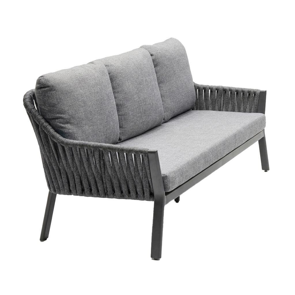 LC Garden Sofano Diningsofa Aluminium/Rope/Olefin