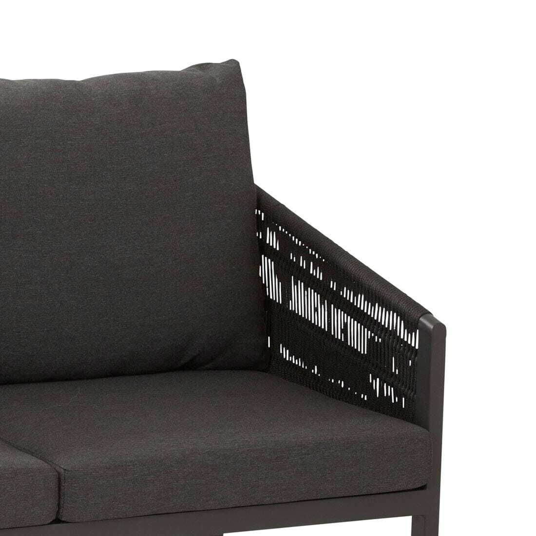 4Seasons Taste Cruz Cosy Diningsofa Aluminium/Rope/Olefin
