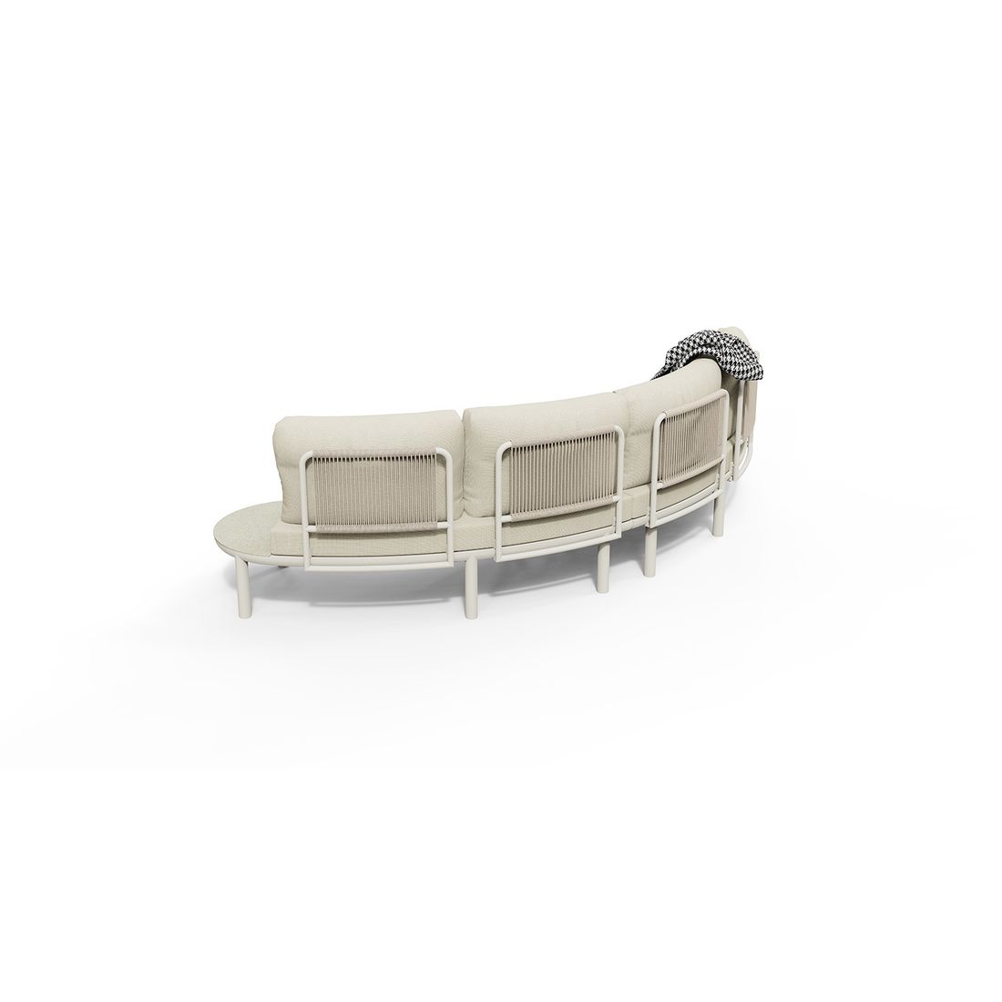 OUTLIV. Fano Gartenloungesofa Aluminium/Rope/Spun Polyester