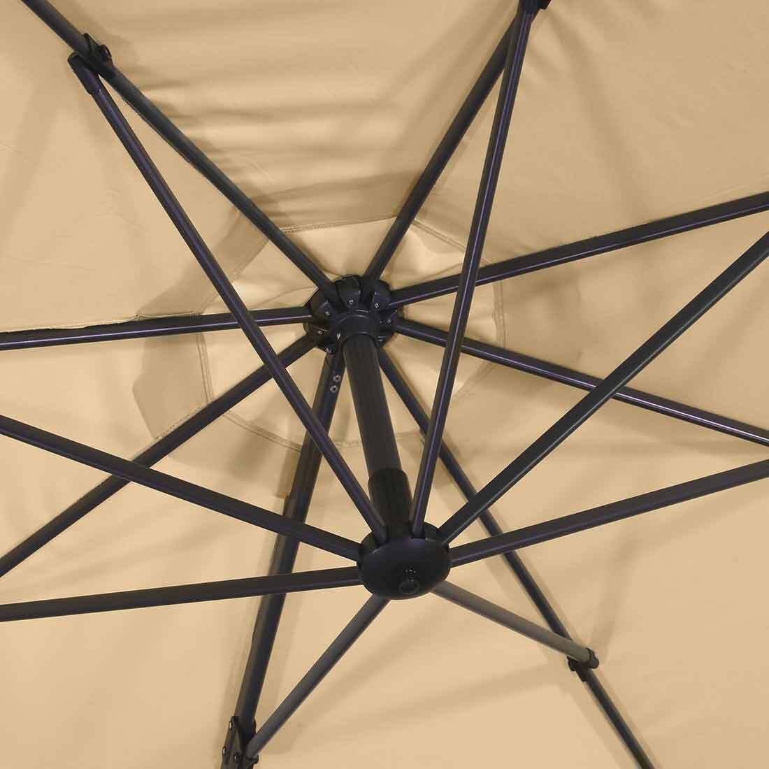 Schneider Rhodos Eco Twist Ampelschirm Ø300cm