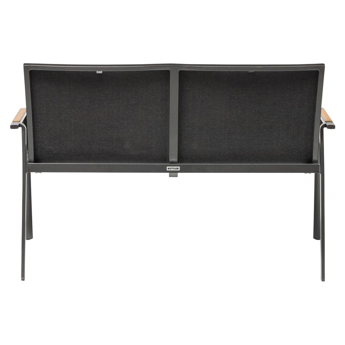 Kettler Diamond Gartenbank Aluminium/Outdoorgewebe