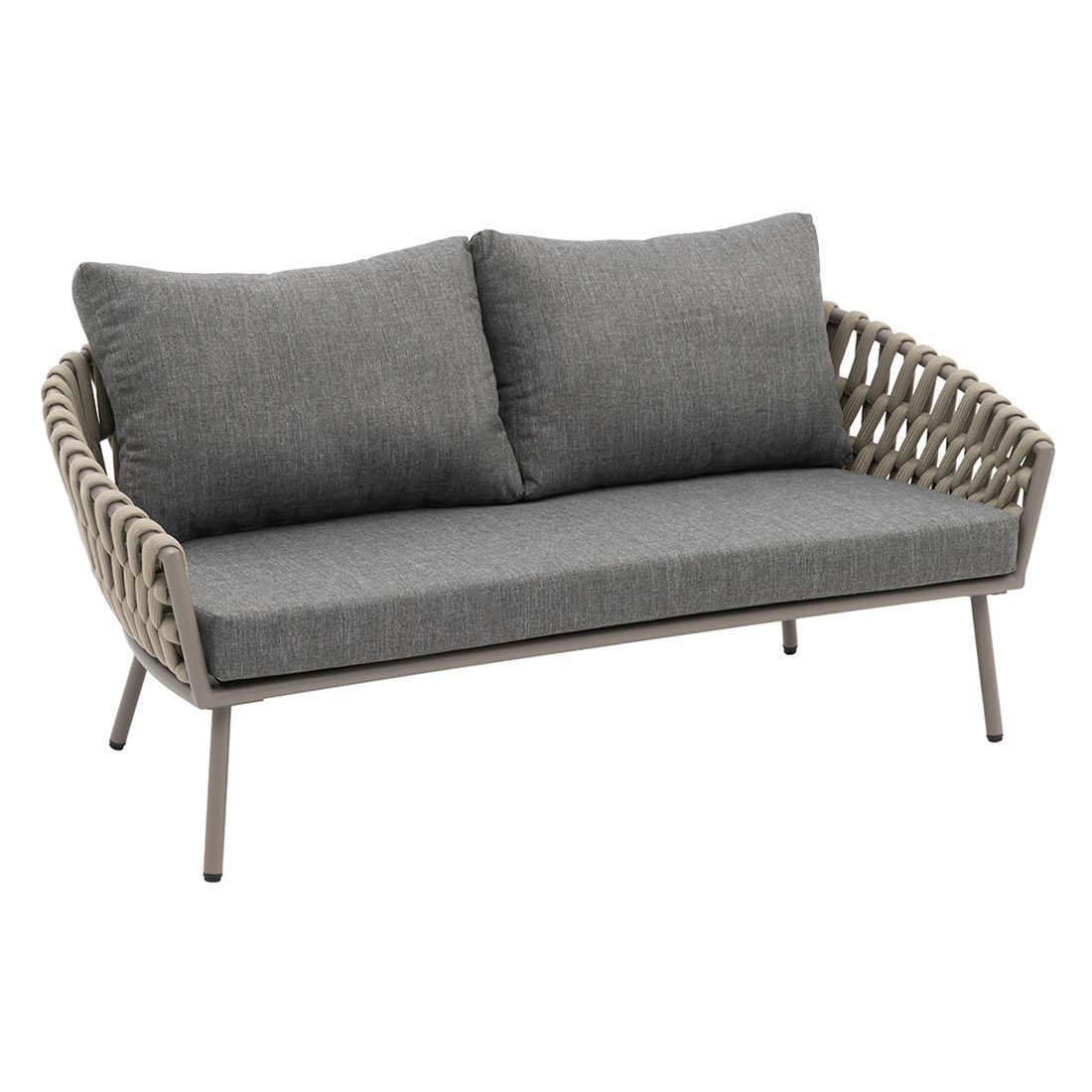 OUTLIV. Valencia Loungeset 4-tlg. Aluminium/Rope