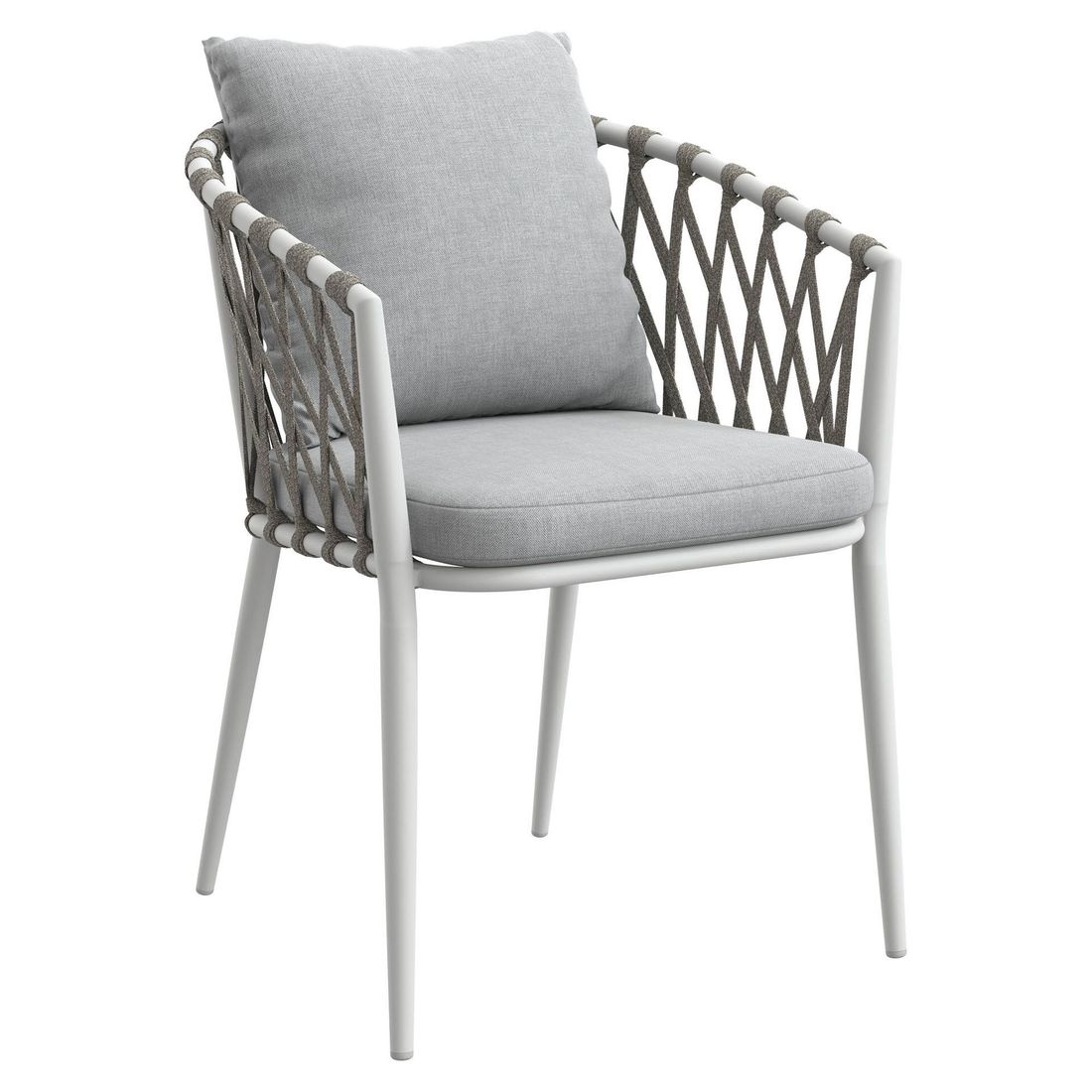 LC Garden Sunrepo Stapelsessel Aluminium mit Sitz- und Rückenkissen