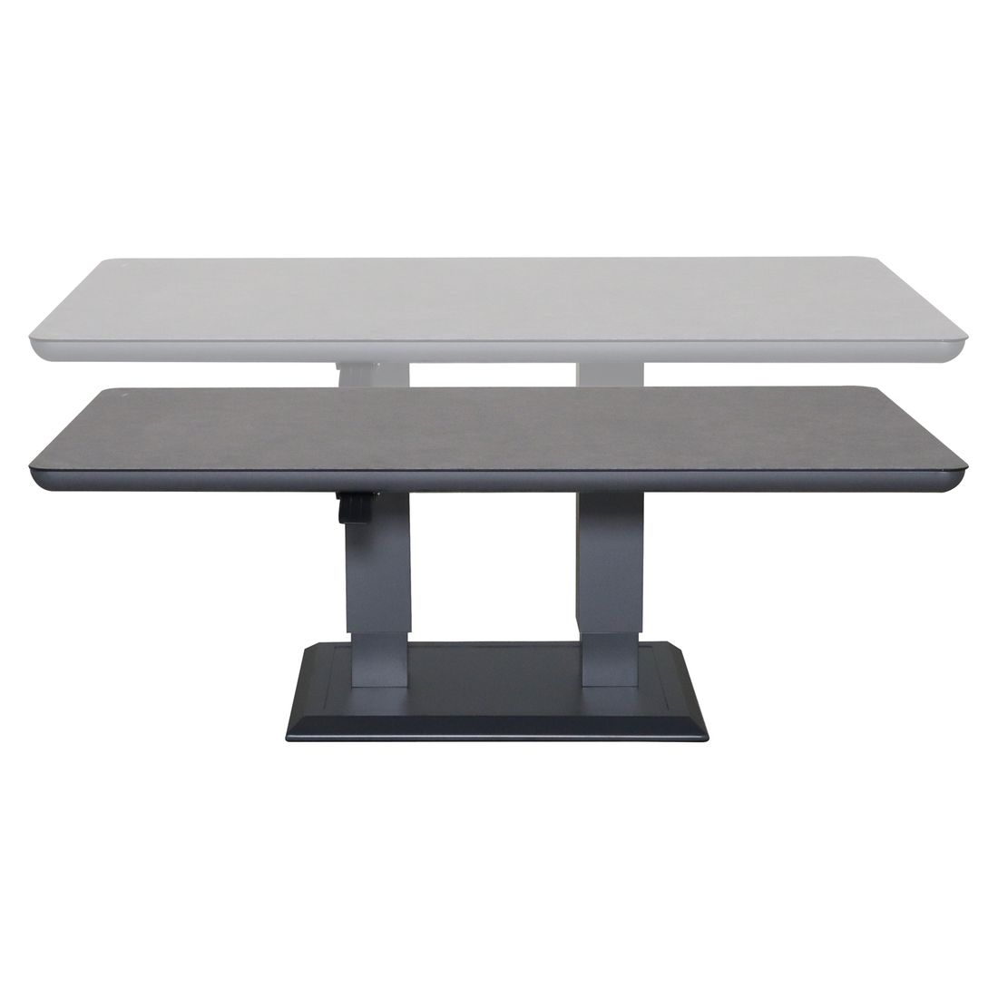 OUTLIV. Allround Gartentisch 150x90cm Aluminium/Glas