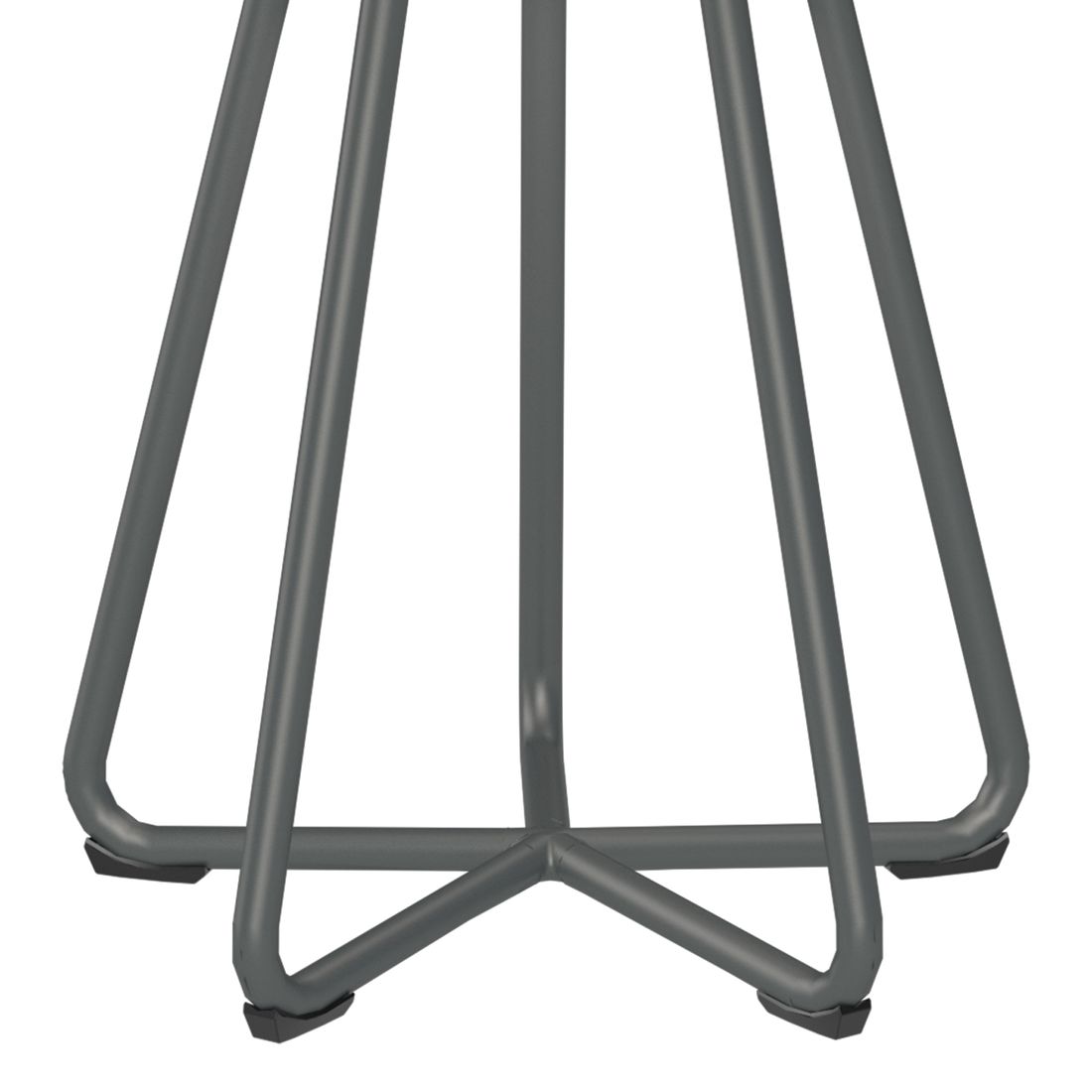 HOUE Circle Gartentisch Aluminium/Bambus