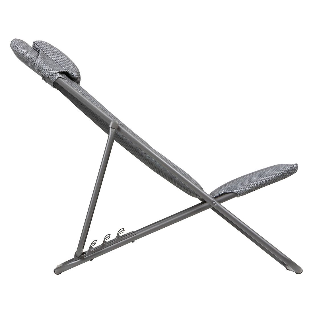 Lafuma Maxi Transat+ Liegestuhl Stahl/BeComfort