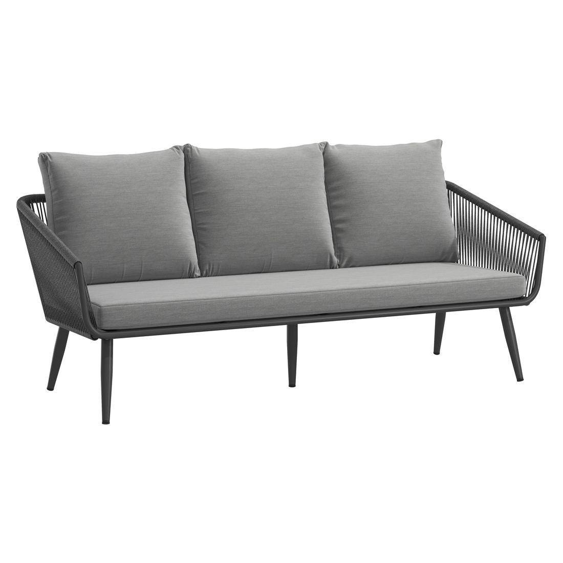 OUTLIV. Alex Loungeset inkl. Loungetische Aluminium/Rope/Olefin