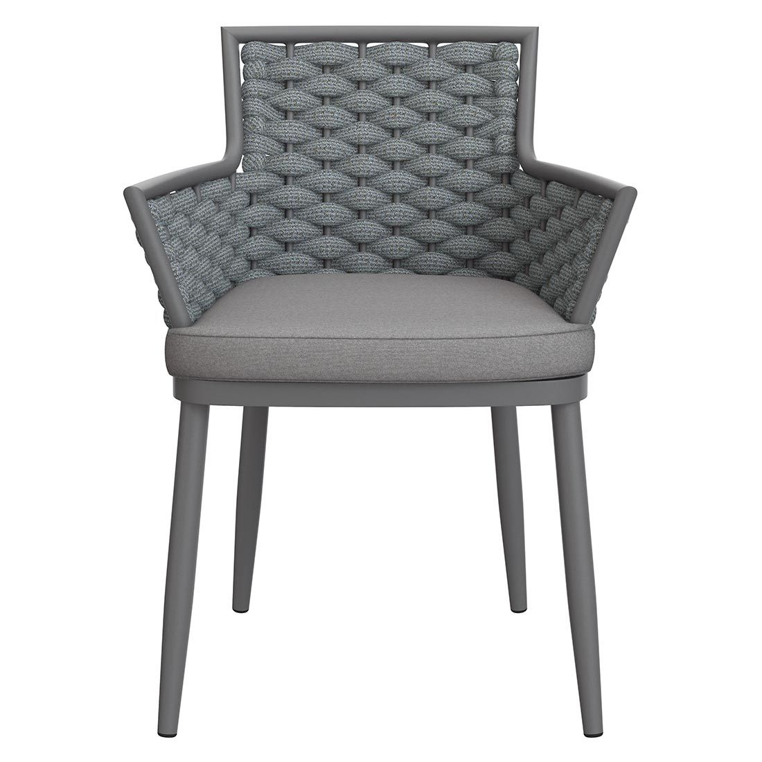 OUTLIV. Leon Gartensessel Aluminium mit Sitzkissen