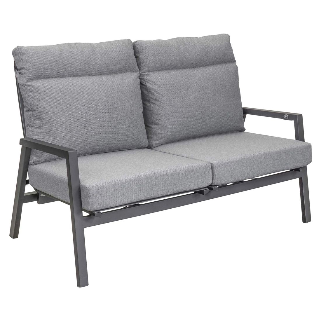 OUTLIV. Perth Gartenloungesofa verstellbar Aluminium/Kunstfaser