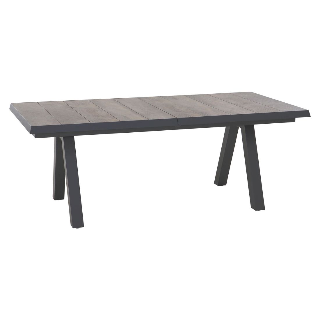 Siena Garden Cordio Gartenmöbel-Set L verstellbar (6 Plätze) Tisch 205/265x103cm
