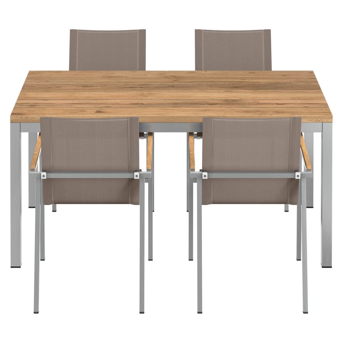 OUTLIV. Rimini Gartenmöbel-Set M (4 Plätze) Tisch 160x90cm