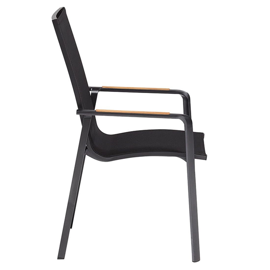 Kettler Diamond Stapelsessel Aluminium/Outdoorgewebe