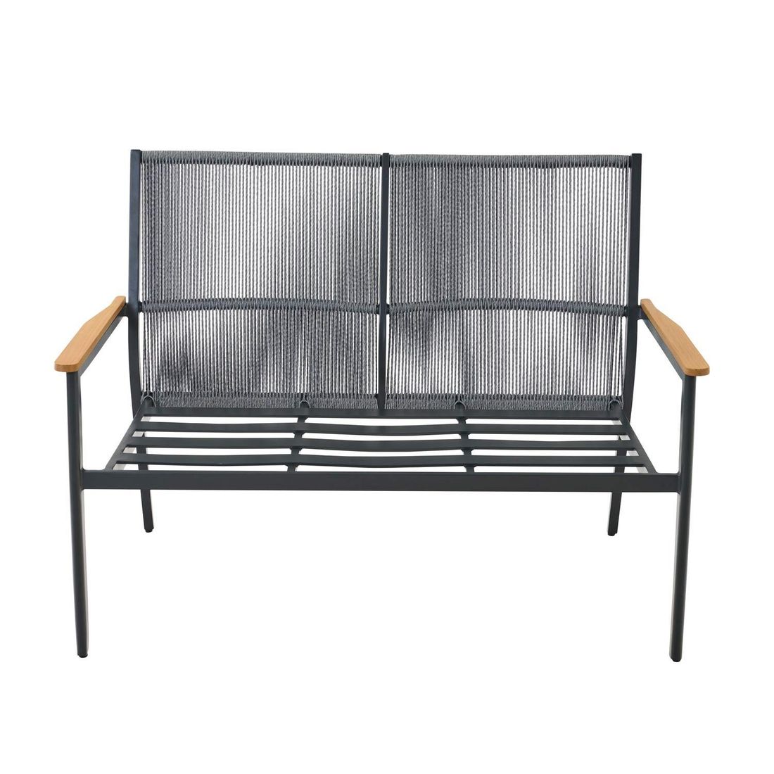 Siena Garden Liguria Diningsofa Aluminium/Gardino-Geflecht/Polyester
