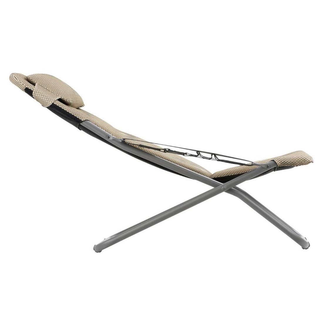 Lafuma Transabed Liegestuhl Stahl/BeComfort