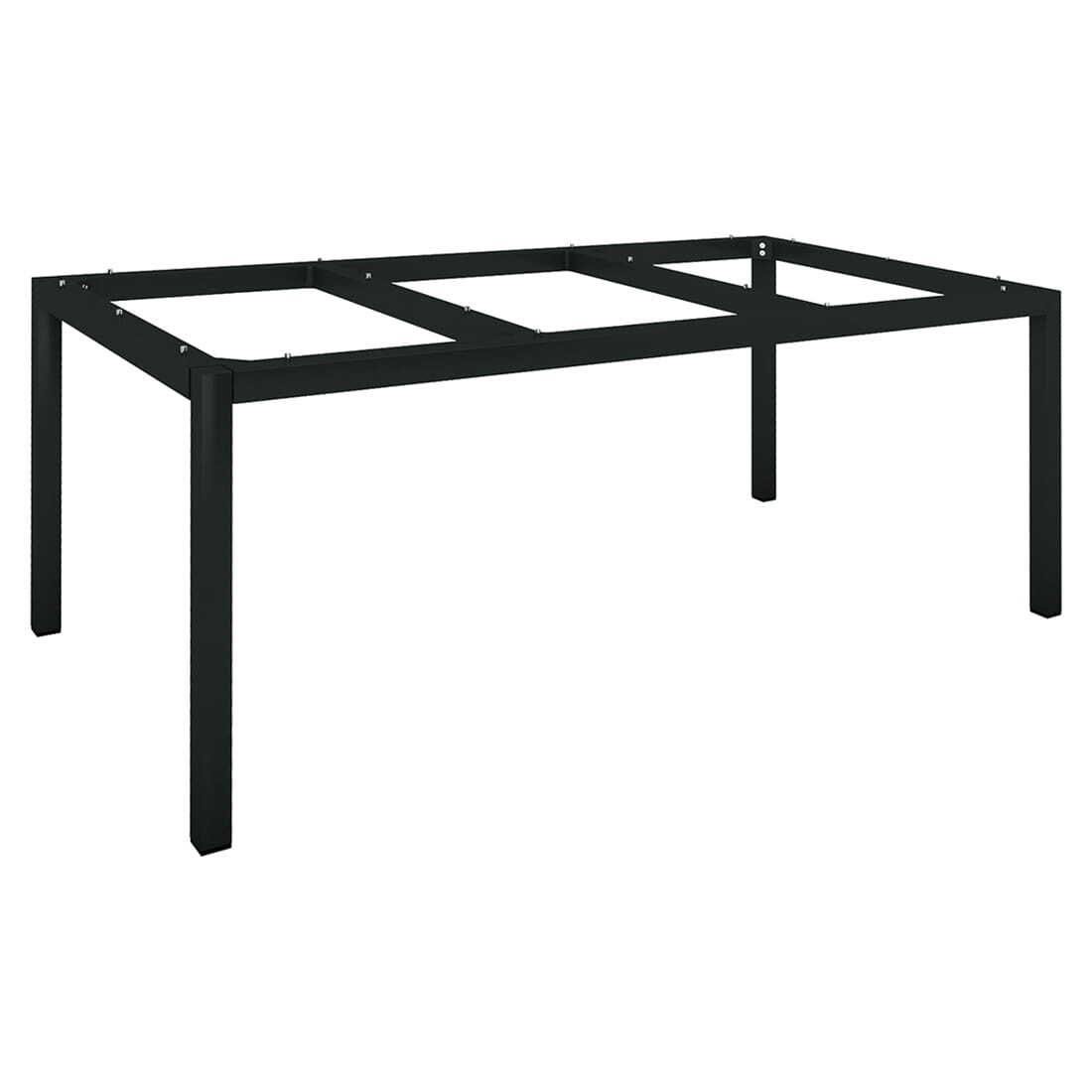 Stern Gartentisch 200x100cm Aluminium/Teak