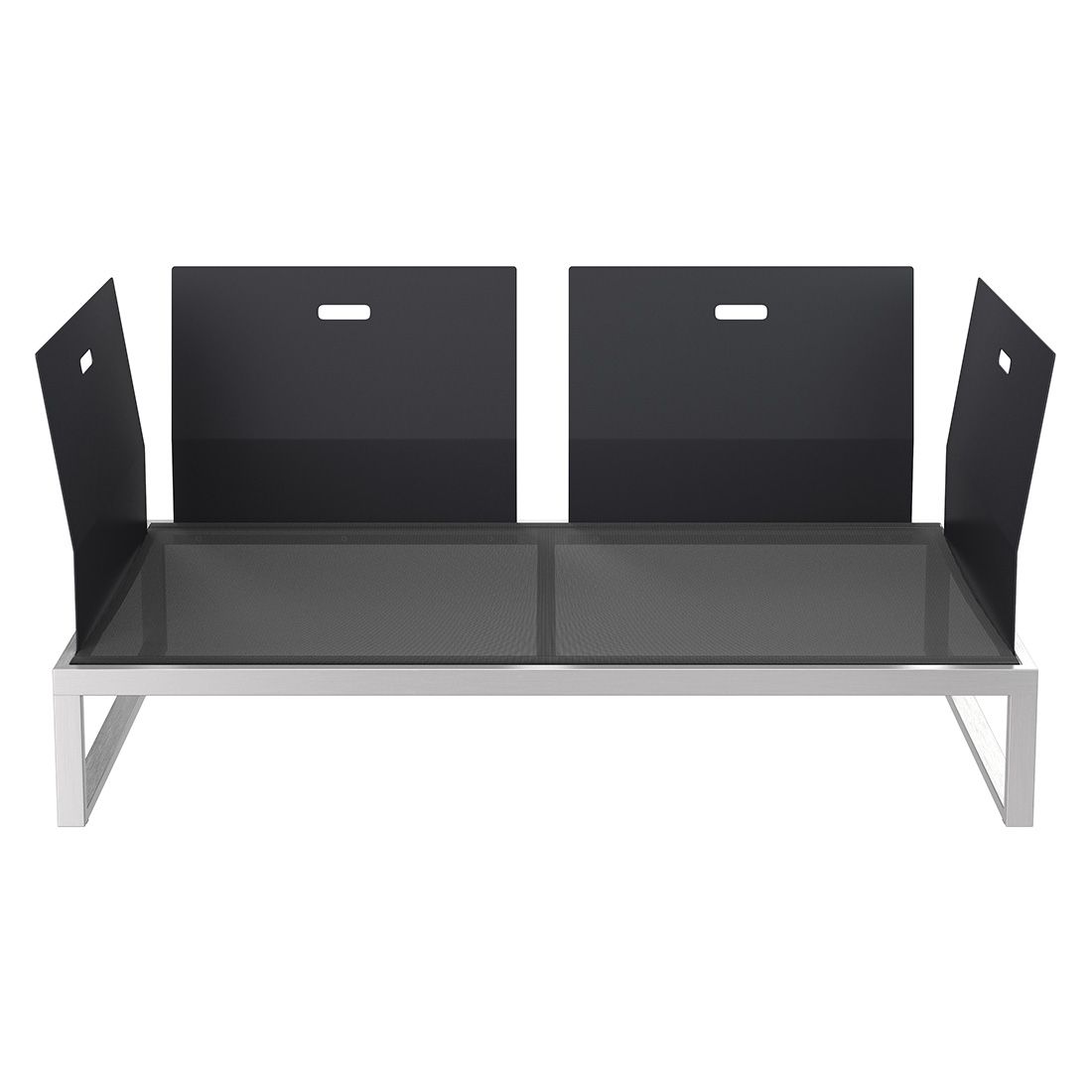 OUTLIV. Capri Gartenloungesofa Edelstahl/Polyester