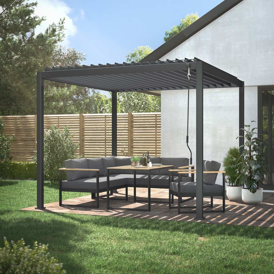 OUTLIV. Mira Gartenpergola  300x300x240cm
