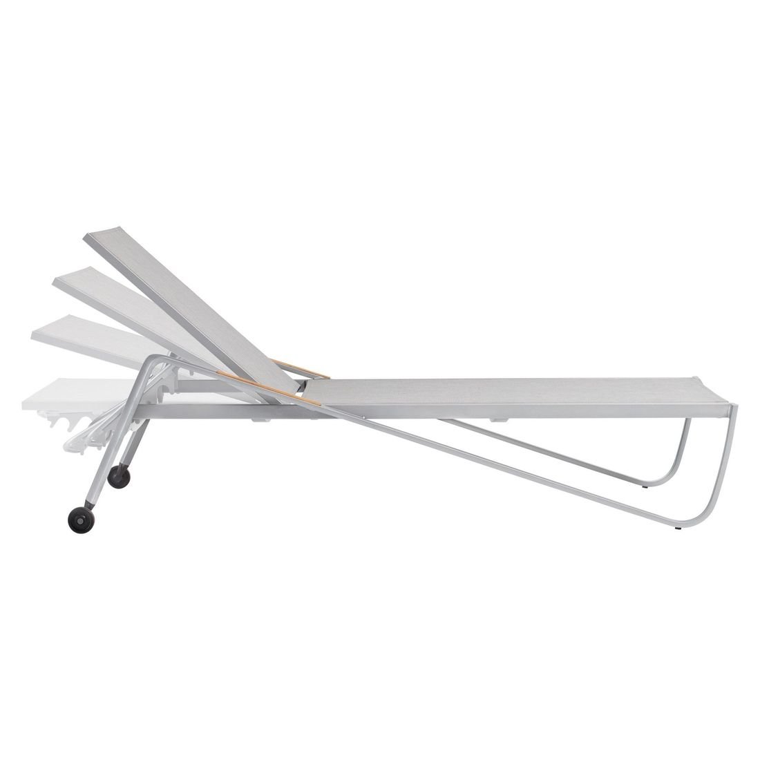 Kettler Diamond Gartenliege Aluminium/Outdoorgewebe