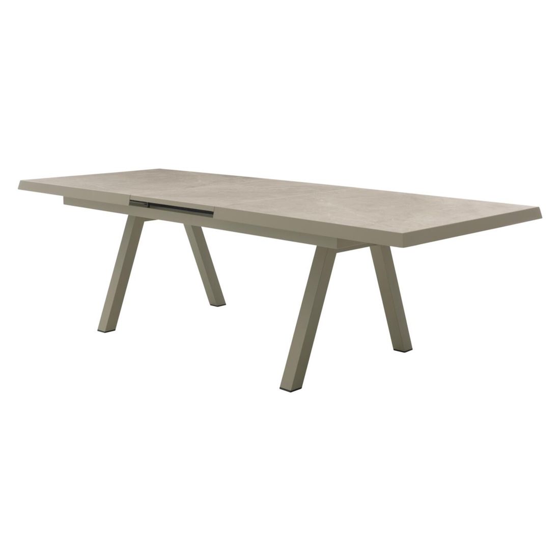 Interliving 7011 Gartenmöbel-Set M (4 Plätze) Tisch 200/260x100cm